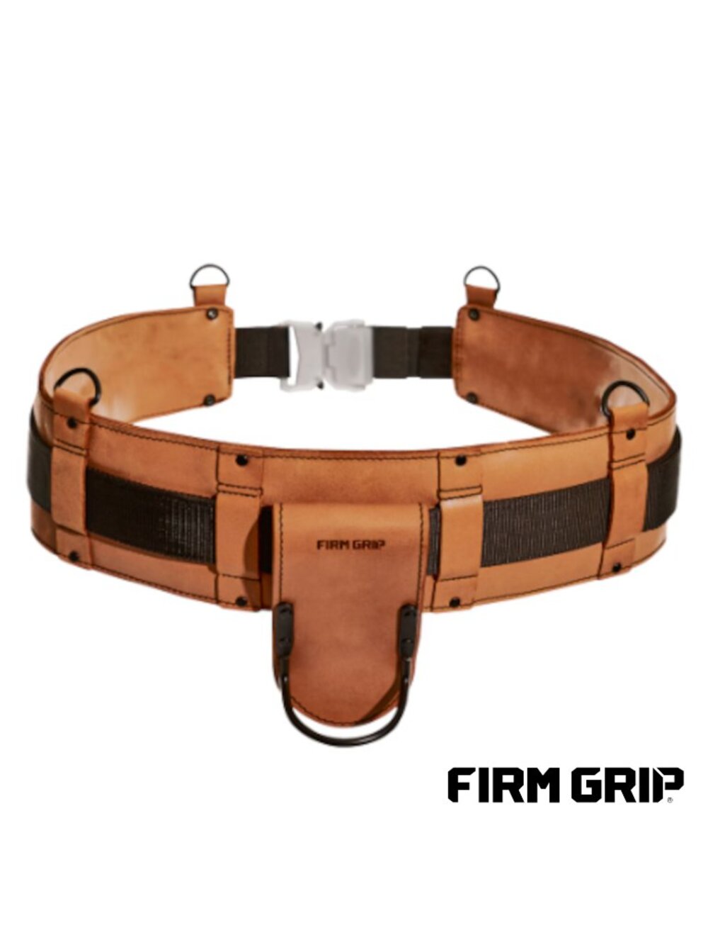 Firm Grip Build-A-Rig Padded Leather Tool Belt Size Small/Medium - NWT